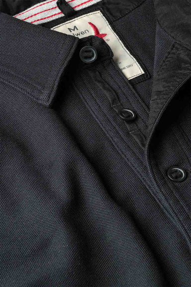 relwen ls vintage pique polo black detail
