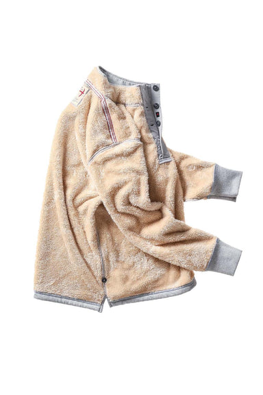 relwen superfleece mock light grey inside