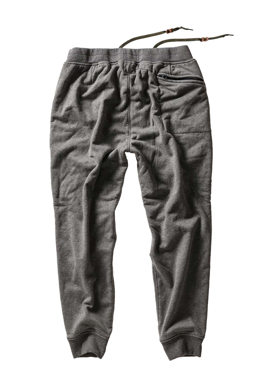 relwen superfleece trackpant dark grey back