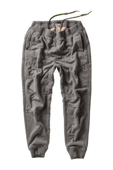 relwen superfleece trackpant dark grey front