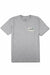 REVOLVR Buck Hunter Tee in Athletic Grey — Front view