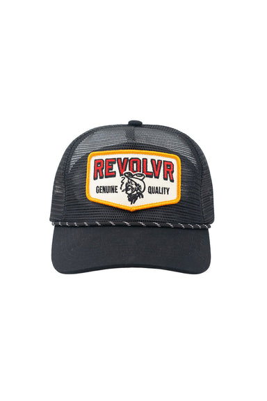 REVOLVR Earl Hat in Black — Front view