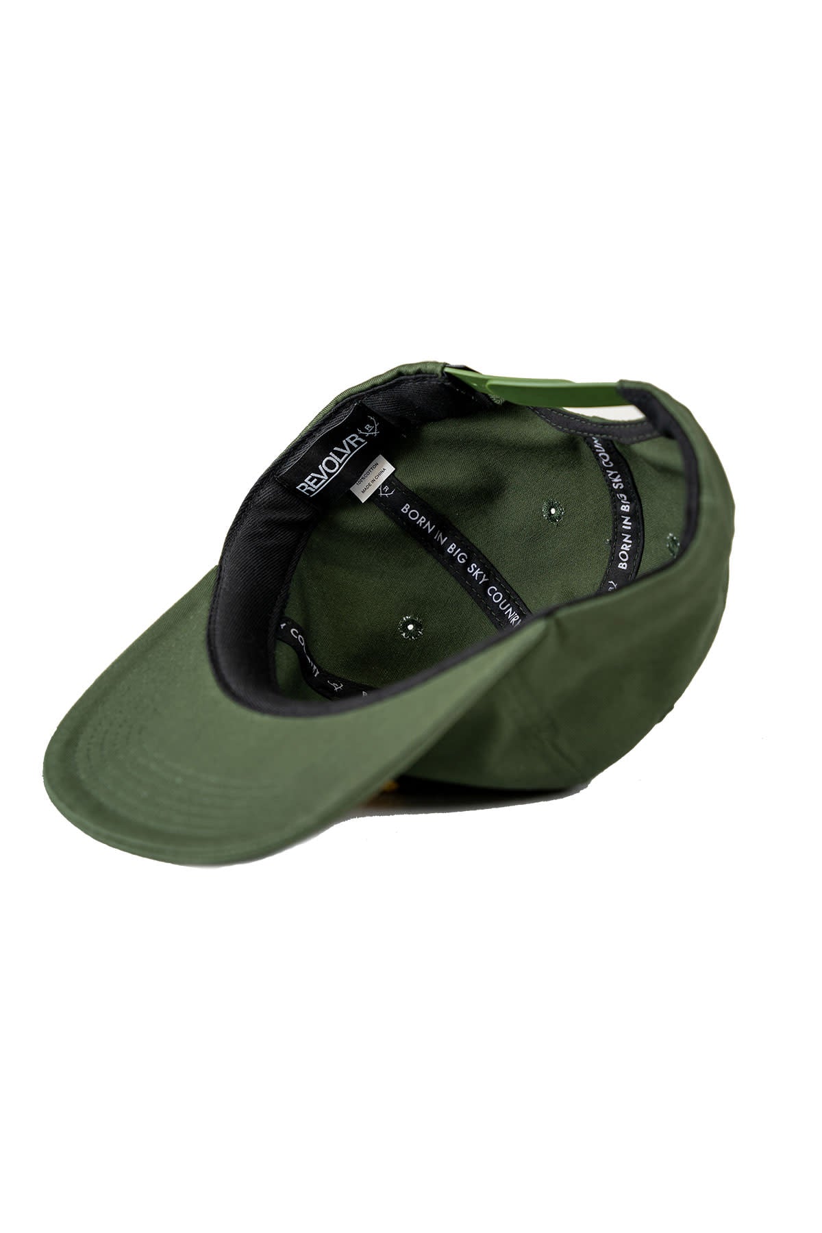 revolvr-fuzzy-patch-hat-forrest-green-inside
