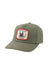REVOLVR Jack Quack Hat in Military — Quarter view