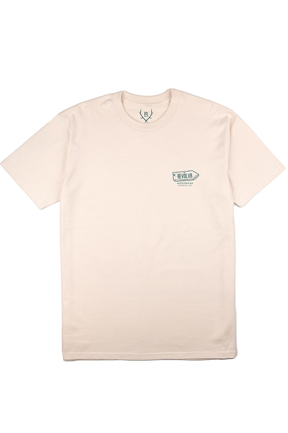 revolvr missoula happy trails tee ecru front