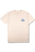 REVOLVR Neighborhood Tee in Ecru — Front view