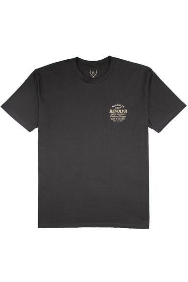 revolvr portland shop tee coal front