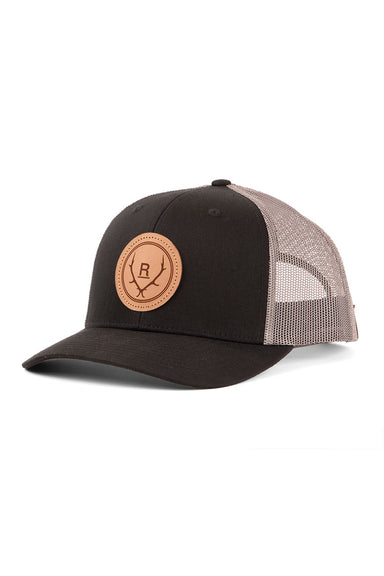revolvr-simplify-trucker-leather-black-steel-profile