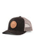 revolvr simplify trucker leather black steel