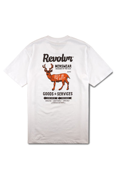 revolvr stag tee white back