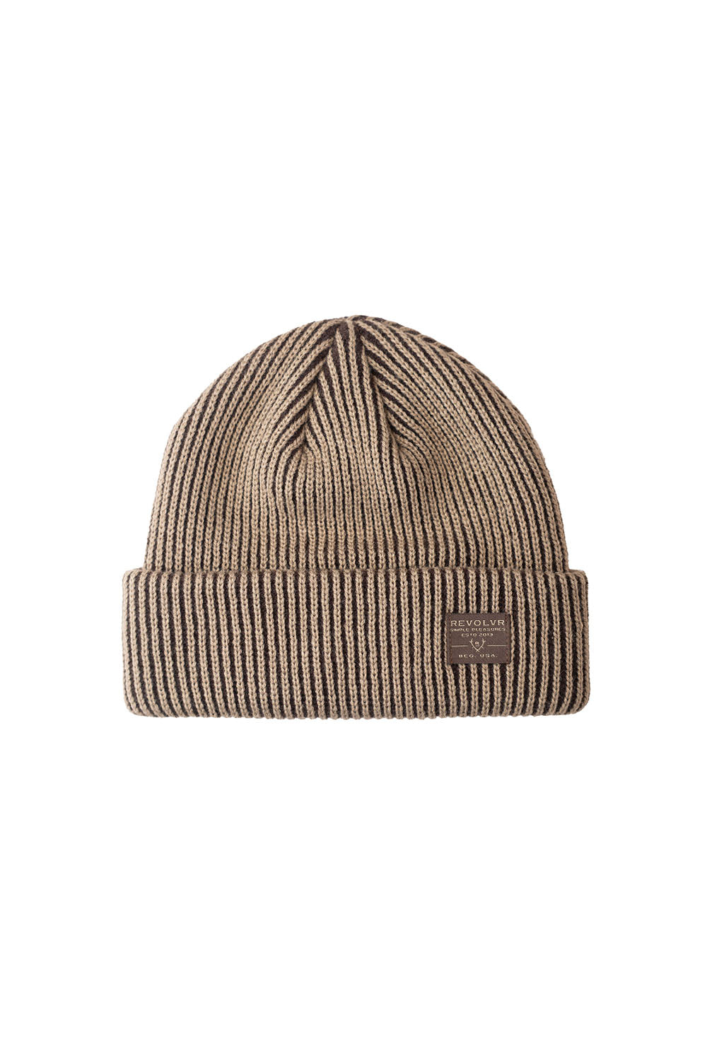 REVOLVR - Traveler Beanie - Chocolate - Front
