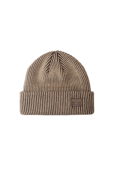 REVOLVR - Traveler Beanie - Chocolate - Front