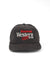 REVOLVR Western Radio Hat in Washed Black — Front view