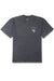 REVOLVR Wolfman Tee in Black Stone — Front view