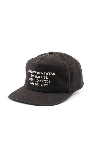 revolvr address hat washed black profile