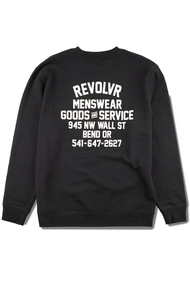 revolvr bend shop crew black back