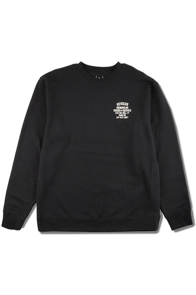 revolvr bend shop crew black front