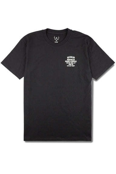 revolvr bend shop tee black front