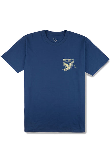 revolvr real nice time tee cobalt front