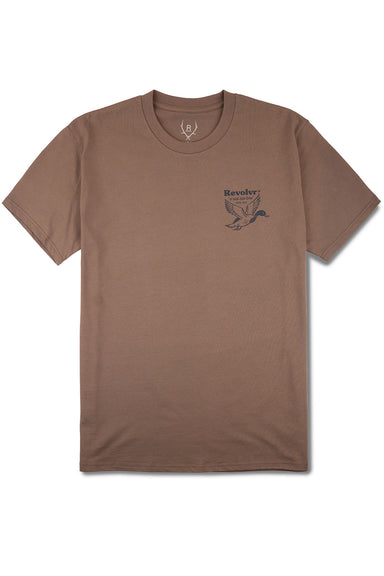 revolvr real nice time tee walnut front