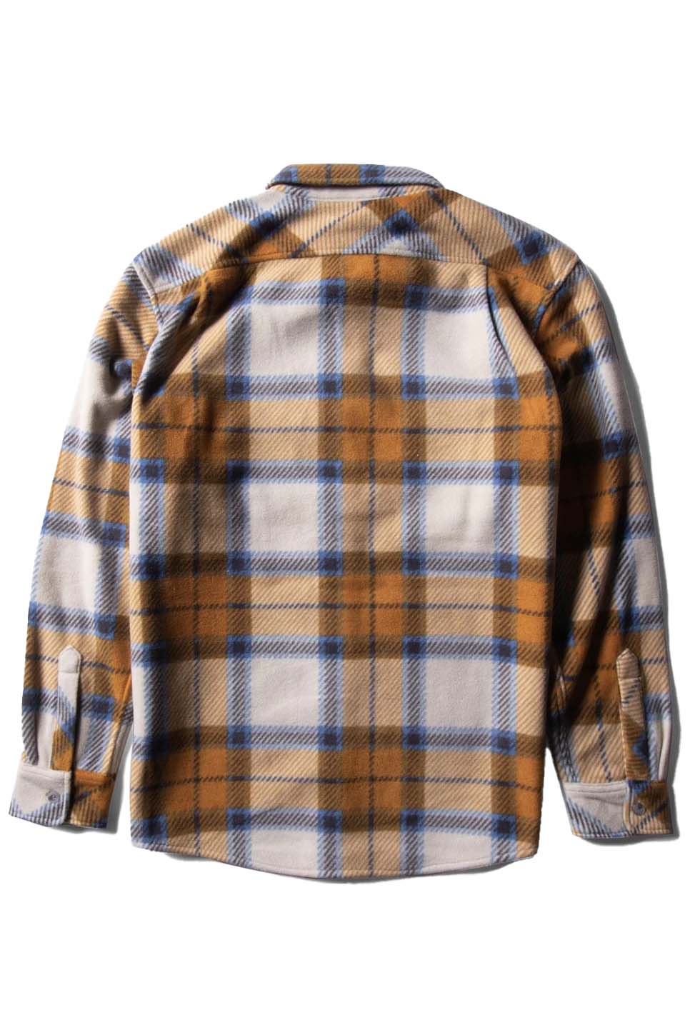 Vissla - Eco-Zy LS Polar Flannel - Dark Honey - Back
