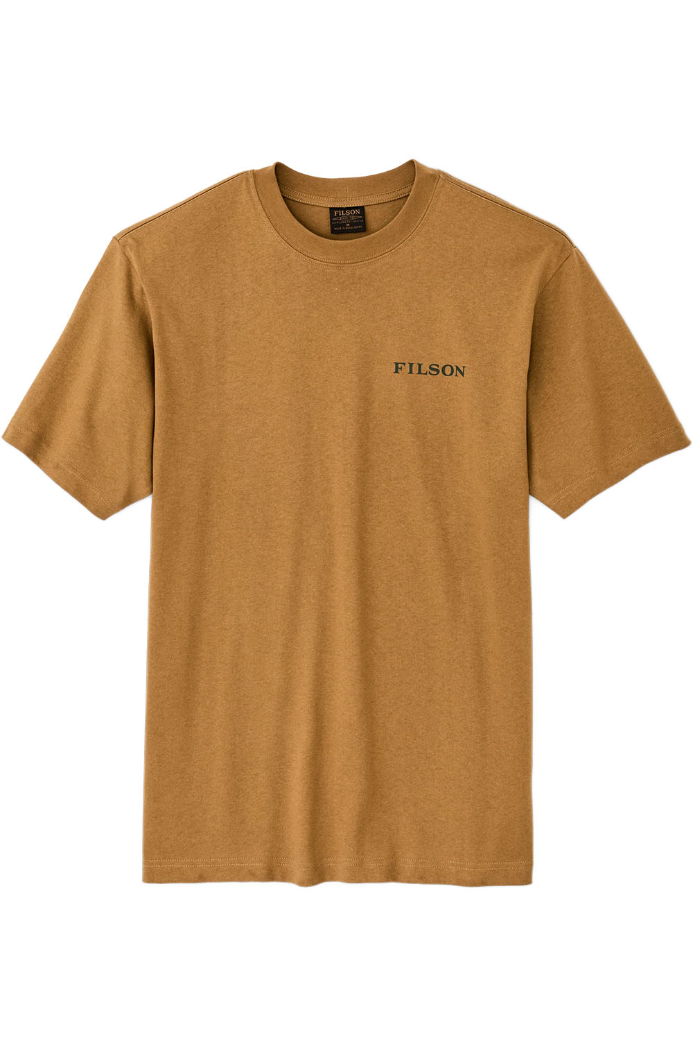 Filson FRONTIER LOGO T-SHIRT Golden Tan Front