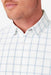 Mizzen + Main - Leeward LS - White Presido Plaid - Detail
