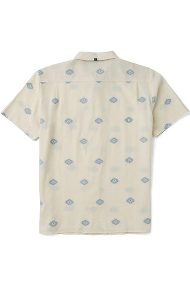 Vissla Cabo Nights Shirt in Vintage White — Back flatlay view