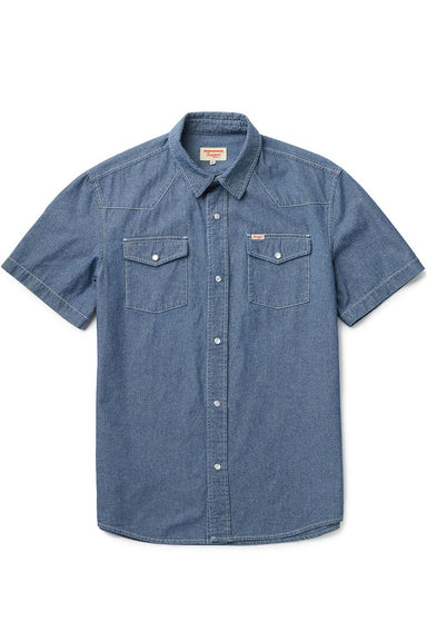 Seager - Reagan Pearl Snap - Light Used Wash - Front