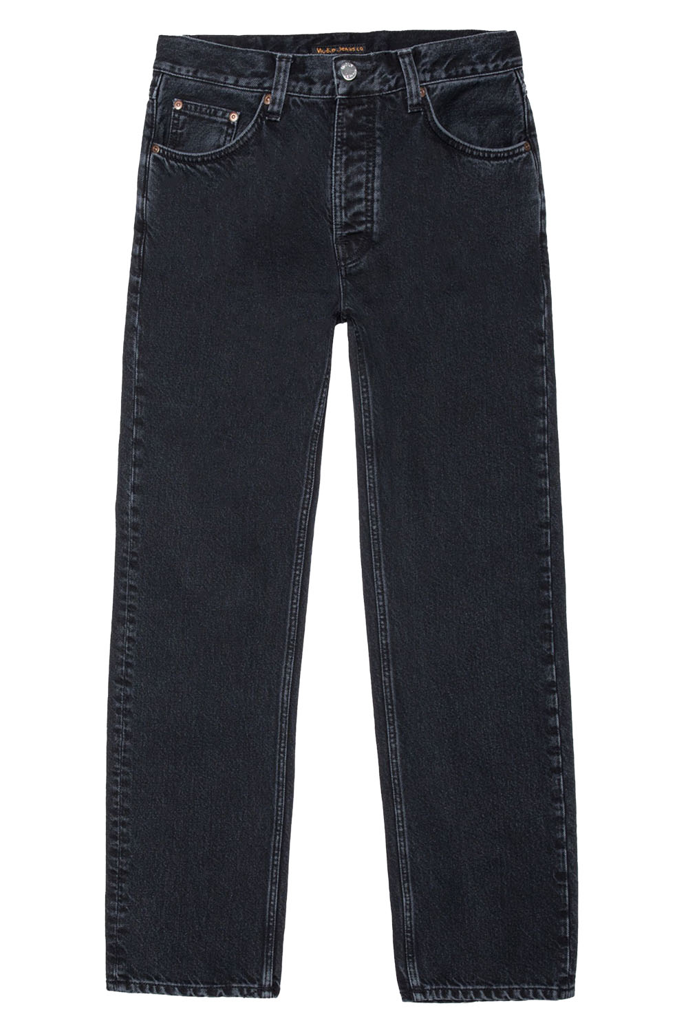 Nudie Jeans - Rad Rufus - Black Vintage - Flatlay