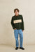 Rhythm Awake Polar Fleece Polo in Forest — Full-Body view