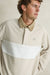 Rhythm - Awake Polar Fleece Polo - Natural - Detail Collar