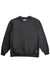 Rhythm Classic Fleece Crew in Vintage Black — Flatlay view