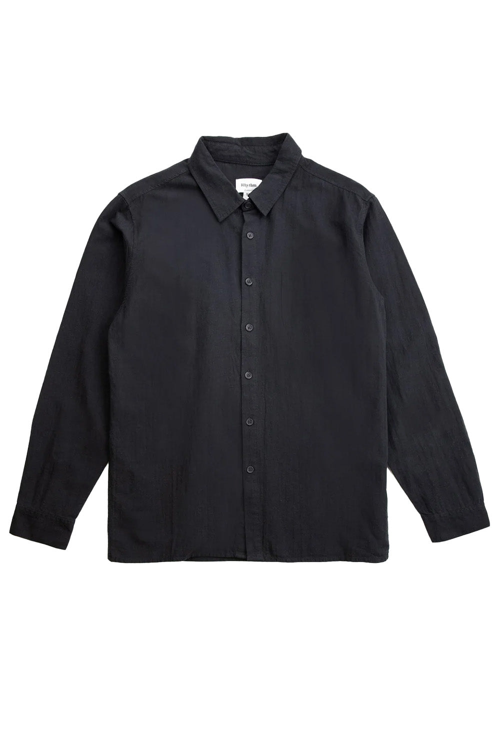 rhythm classic vintage ls shirt vintage black flatlay