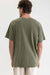 rhythm classic vintage tee olive back