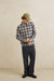 Rhythm Polar Bond Flannel in Smoke — Full Body view