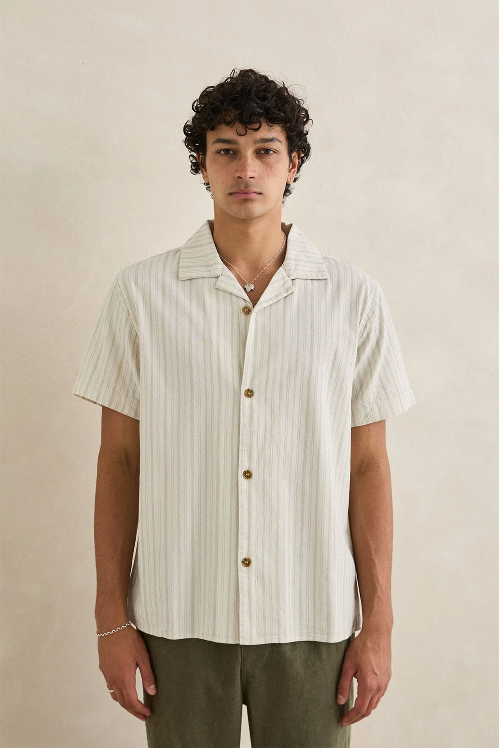 rhythm vacation stripe ss natural front