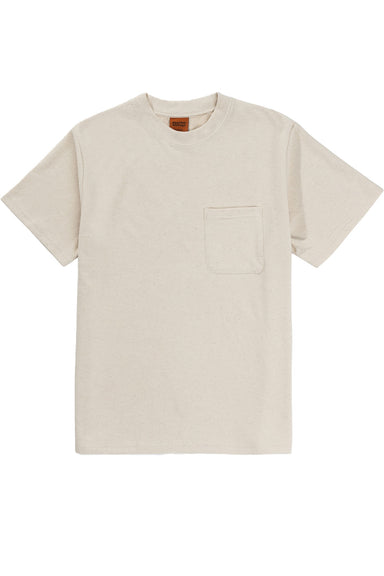 rhythm vintage terry ss tshirt natural flatlay