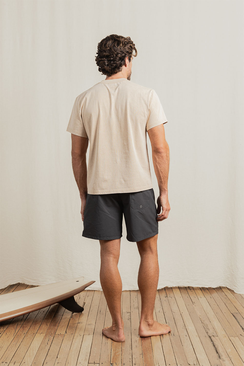 rhythm awake band tshirt sand back