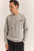rhythm awake fleece crew grey heather front