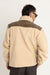 rhythm dune half zip pullover tobacco back