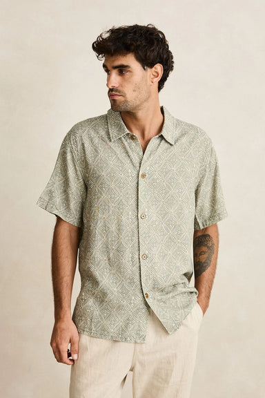 rhythm java ss shirt olive