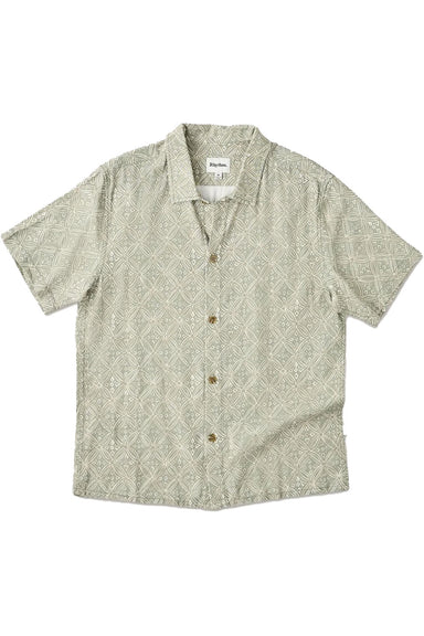 rhythm java ss shirt olive flatlay