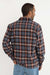 rhythm kern ls flannel chocolate back
