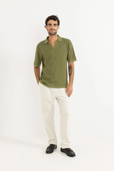 rhythm linen jam pant bone