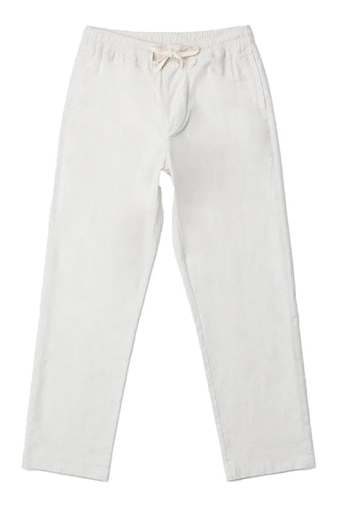 rhythm linen jam pant bone flatlay