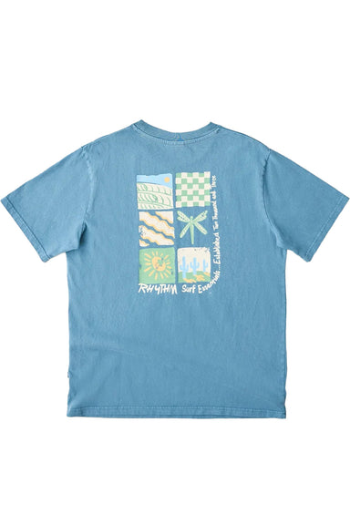 rhythm mementos vintage tshirt bluestone flatlay