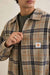 rhythm oscar check ls shirt stone detail