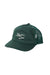 rhythm script trucker cap green front