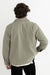rhythm sherpa lined work shirt sage back 